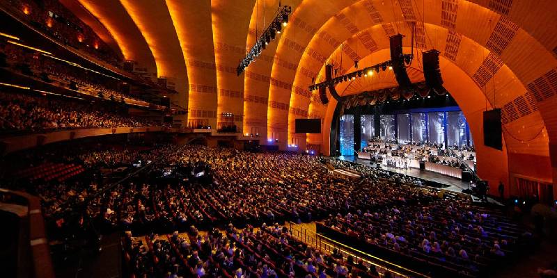 Image Of A Grand Music Event Organized In a Majestic Concert Hall